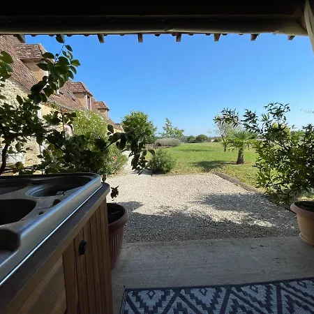 La Ferme De La Croix - D'hotes Avec Jacuzzi, Calme, Et Authenticite Frühstückspension Saint-Avit-Sénieur