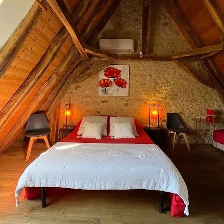 Frühstückspension La Ferme De La Croix - D'hotes Avec Jacuzzi, Calme, Et Authenticite 3*